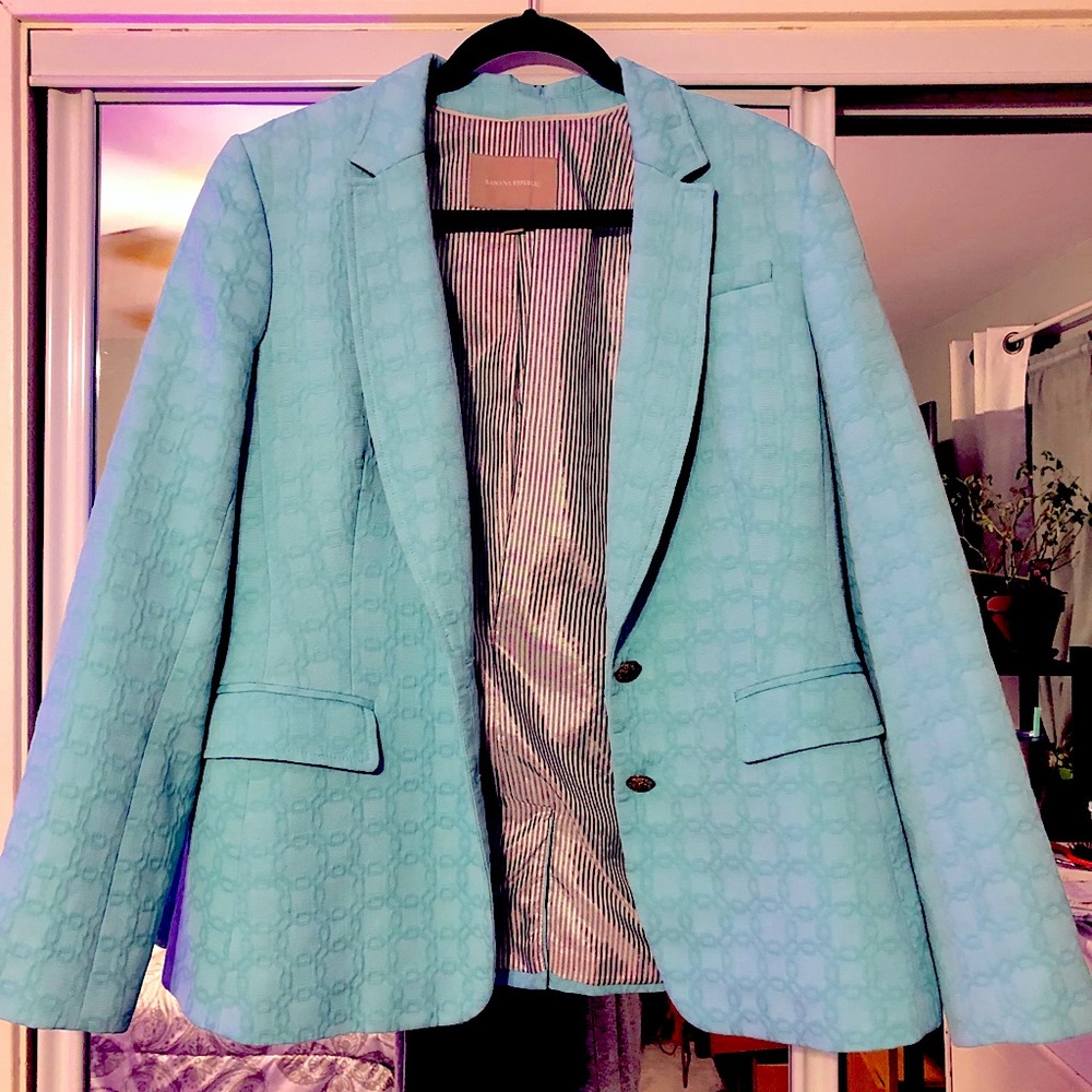 Banana Republic Teal Blazer